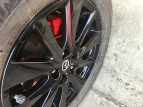 网红悬浮轮毂亮黑色,尽显亮黑科技魅力